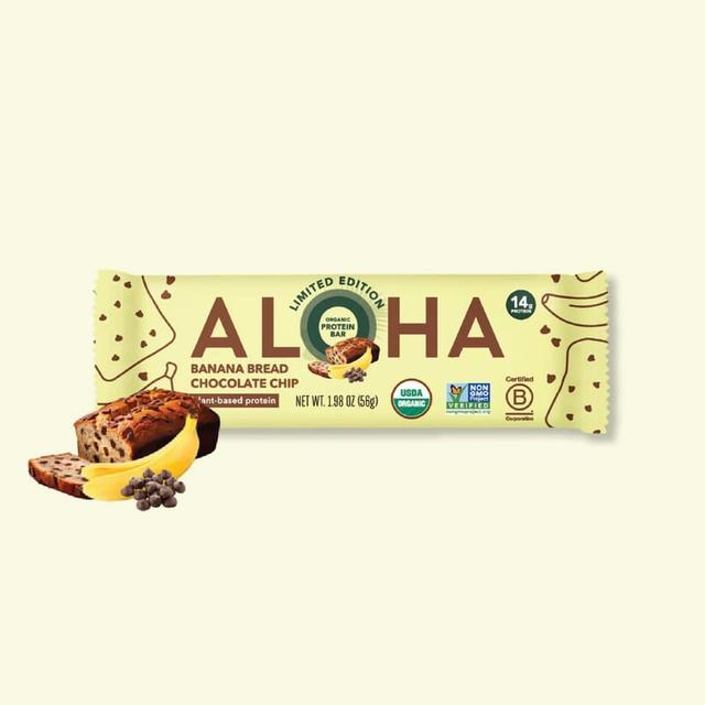ALOHA Organic Protein Bar · Banana Bread Chocolate Chip