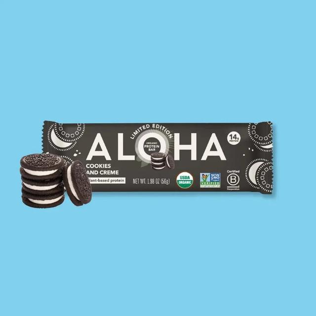 ALOHA Organic Protein Bar · Cookies and Creme