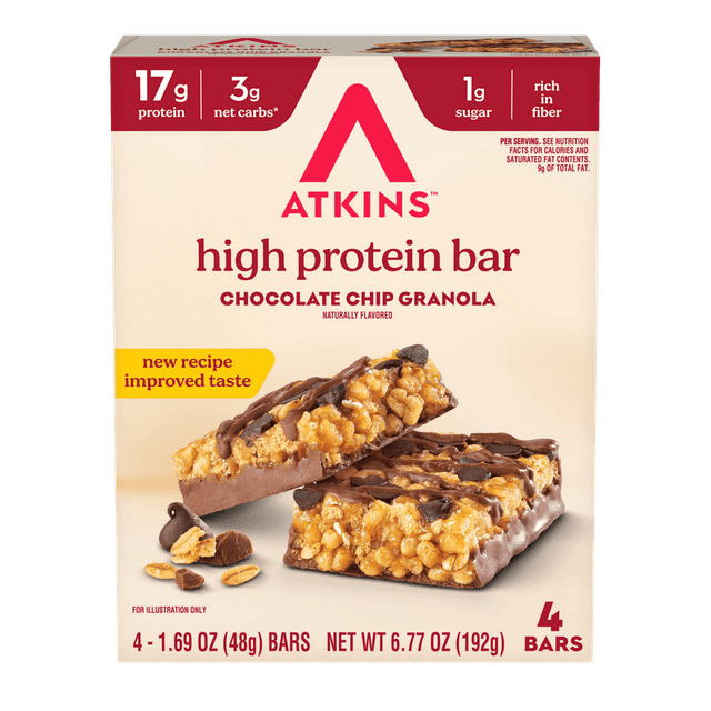Atkins High Protein Bar · Chocolate Chip Granola