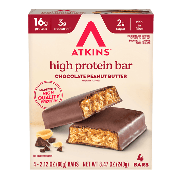 Atkins High Protein Bar · Chocolate Peanut Butter