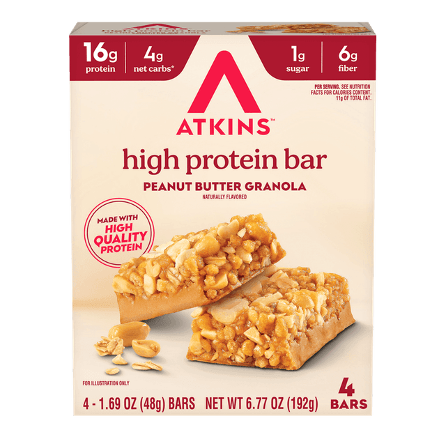 Atkins High Protein Bar · Peanut Butter Granola