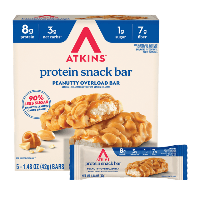 Atkins Snack Bar · Peanutty Overload