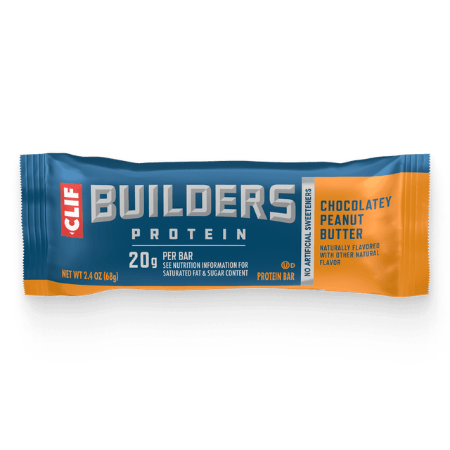 Clif Builders Protein Bar · Chocolatey Peanut Butter