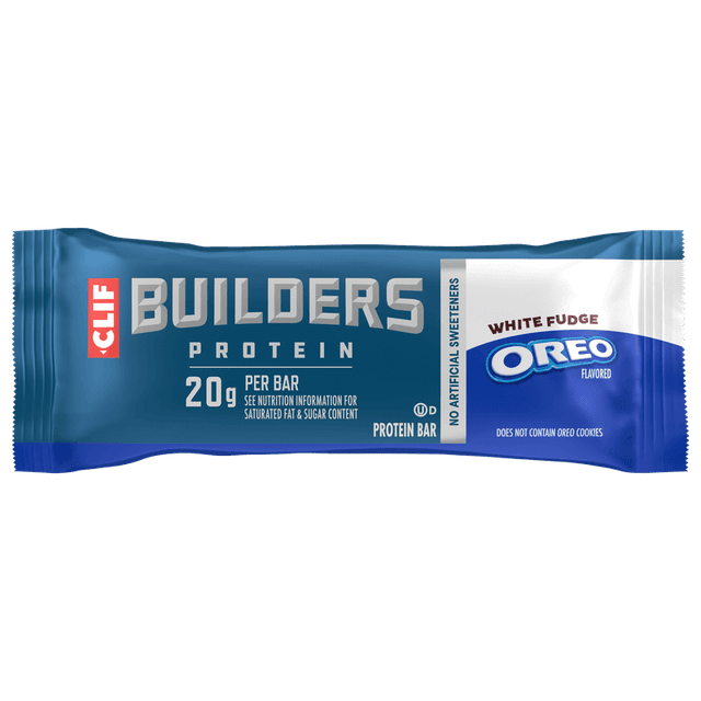 Clif Builders Protein Bar · White Fudge OREO