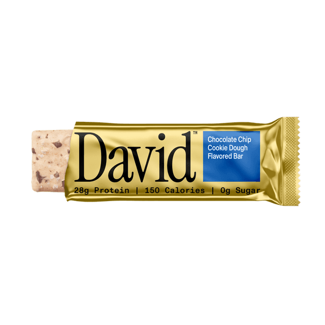 David Protein Bar · Chocolate Chip Cookie Dough