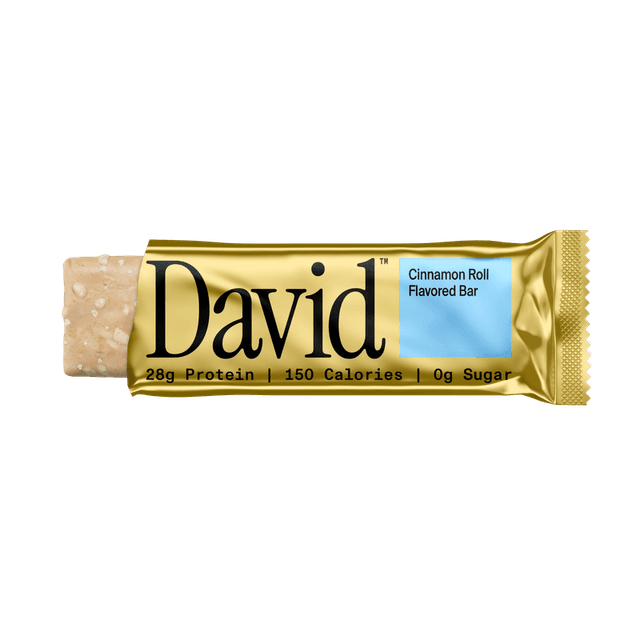 David Protein Bar · Cinnamon Roll