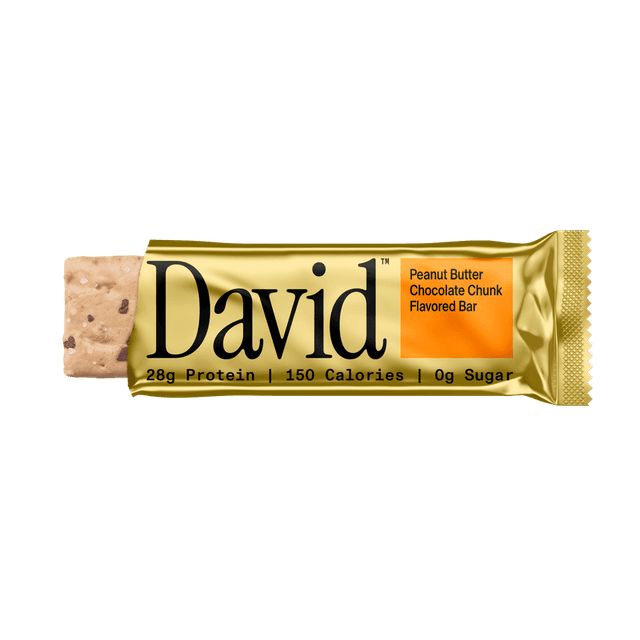 David Protein Bar · Peanut Butter Chocolate Chunk