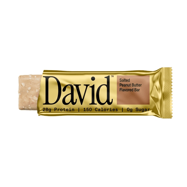 David Protein Bar · Salted Peanut Butter