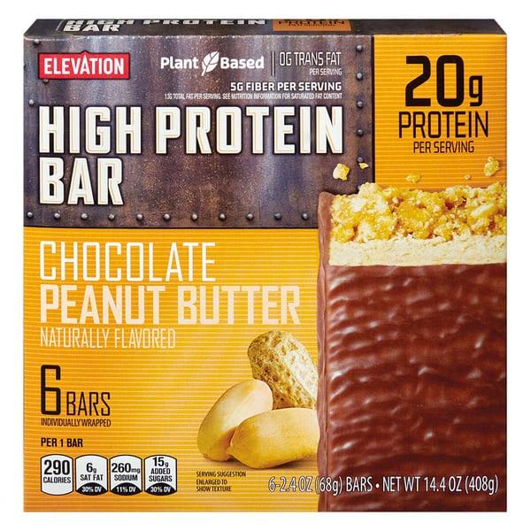 Elevation Protein Bar · Chocolate Peanut Butter High Protein