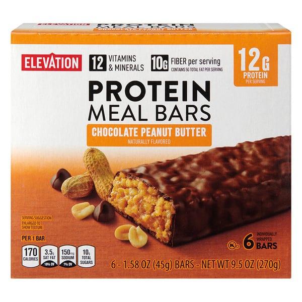 Elevation Protein Bar · Chocolate Peanut Butter Protein Meal