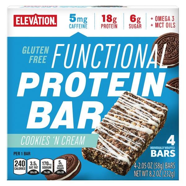 Elevation Protein Bar · Cookies 'N Cream