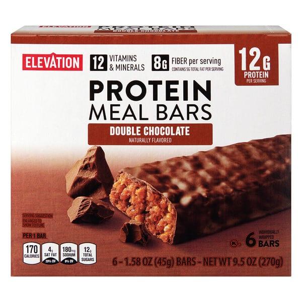 Elevation Protein Bar · Double Chocolate Protein Meal