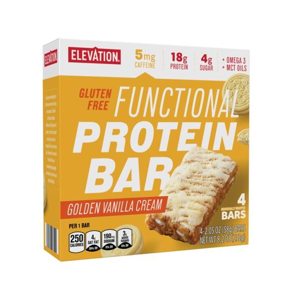 Elevation Protein Bar · Golden Vanilla Cream