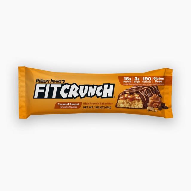 FitCrunch Protein Bar · Caramel Peanut