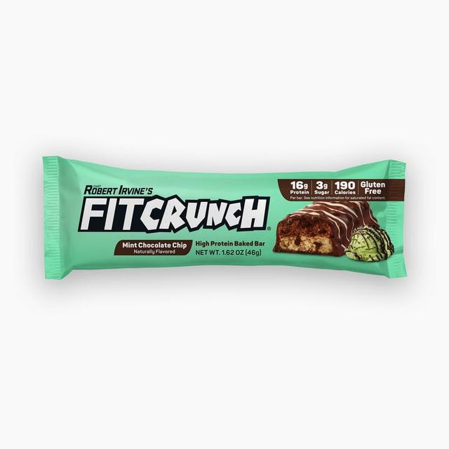 FitCrunch Protein Bar · Mint Chocolate Chip