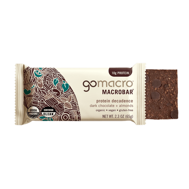 GoMacro MacroBar · Dark Chocolate + Almonds