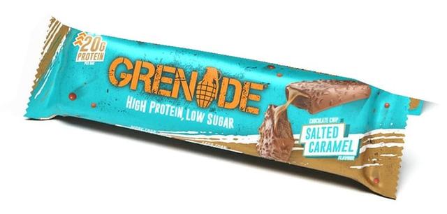 Grenade Protein Bar · Chocolate Chip Salted Caramel