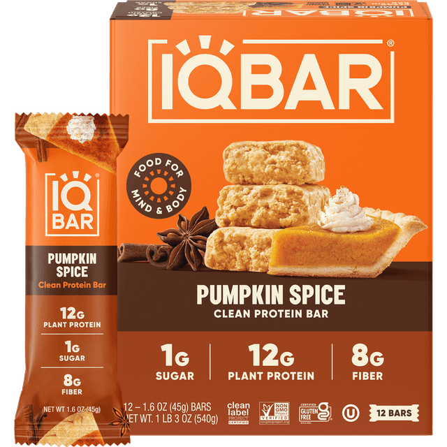 IQBAR Protein Bar · Pumpkin Spice