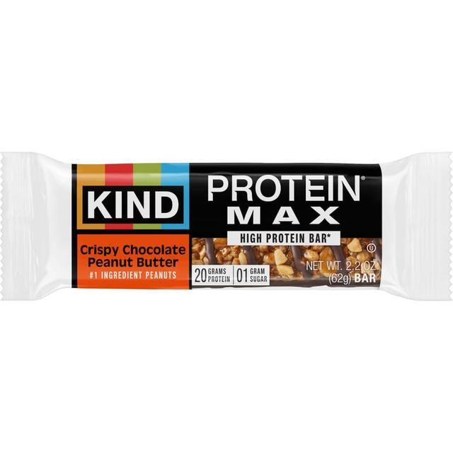 KIND Protein Max Bar · Crispy Chocolate Peanut Butter