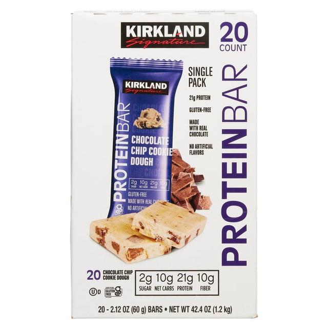 Kirkland Signature Protein Bar · Chocolate Chip Cookie Dough
