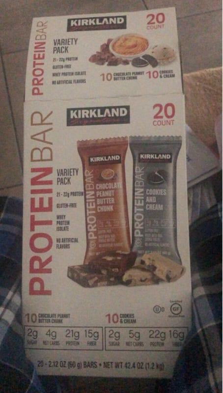 Kirkland Signature Protein Bar · Chocolate Peanut Butter Chunk