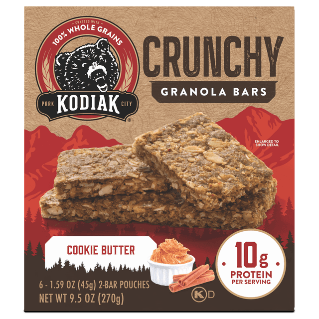 Kodiak Crunchy Granola Bar · Cookie Butter