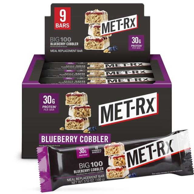 MET-Rx Big 100 Bar · Blueberry Cobbler