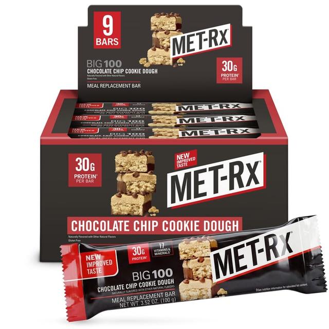 MET-Rx Big 100 Bar · Chocolate Chip Cookie Dough