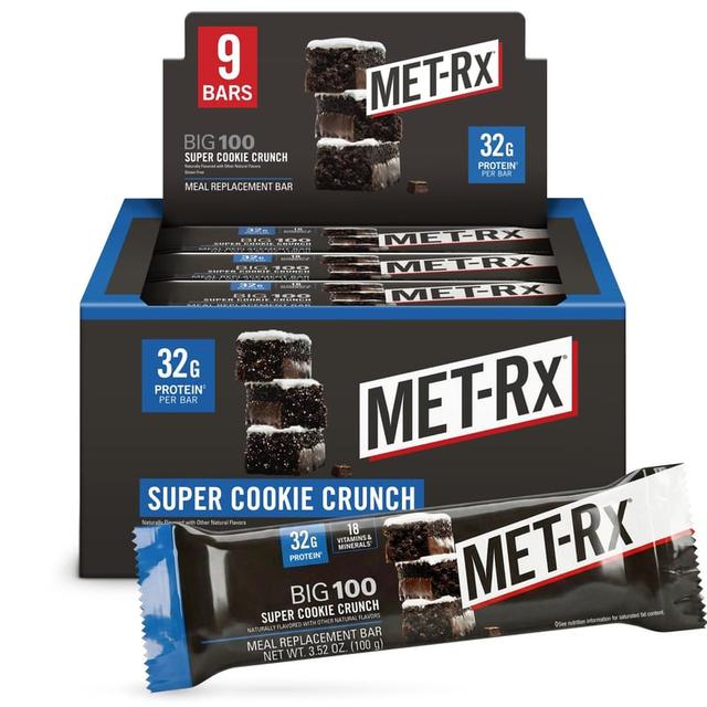 MET-Rx Big 100 Bar · Super Cookie Crunch