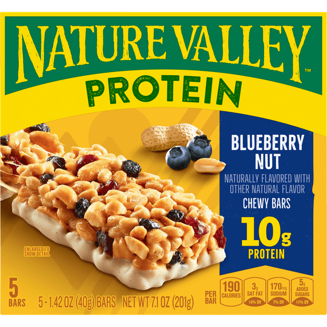 Nature Valley Protein Chewy Bar · Blueberry Nut