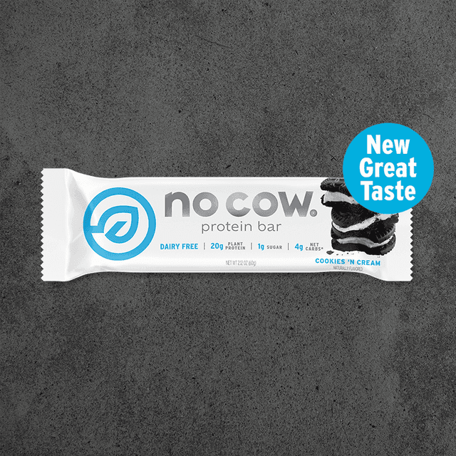 No Cow Protein Bar · Cookies 'N Cream