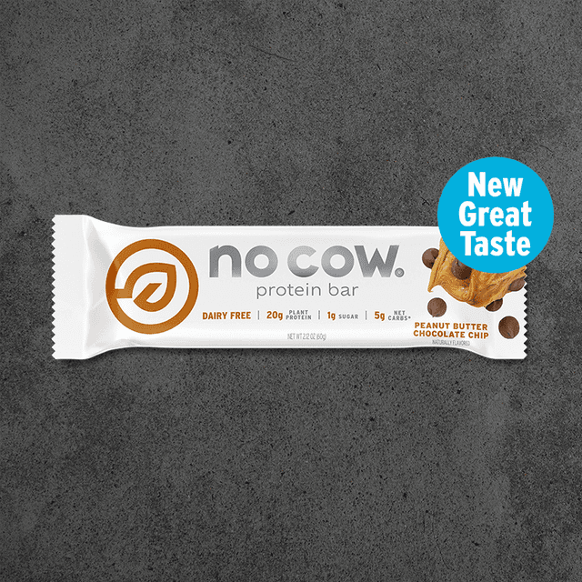 No Cow Protein Bar · Peanut Butter Chocolate Chip