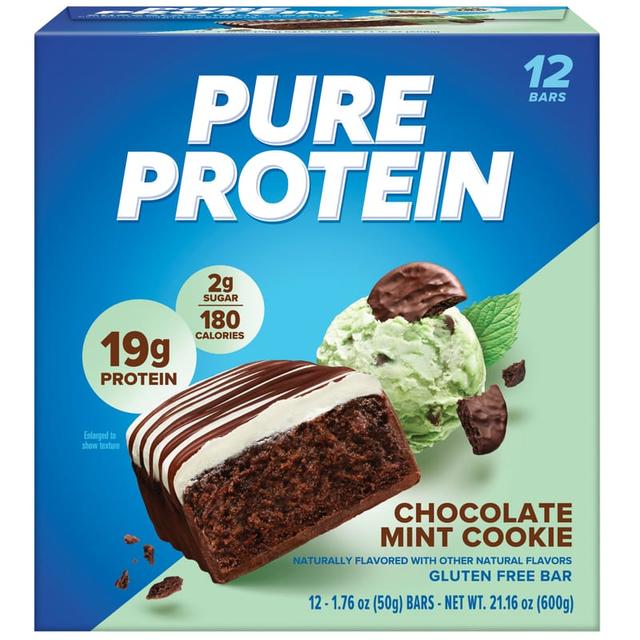 Pure Protein Bar · Chocolate Mint Cookie