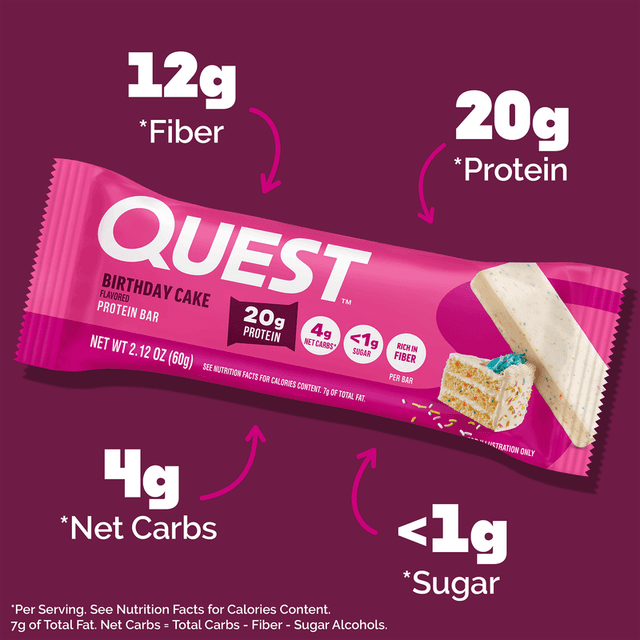 Quest Bar · Birthday Cake