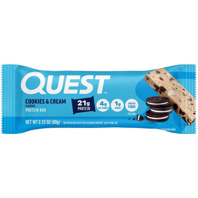 Quest Bar · Cookies & Cream