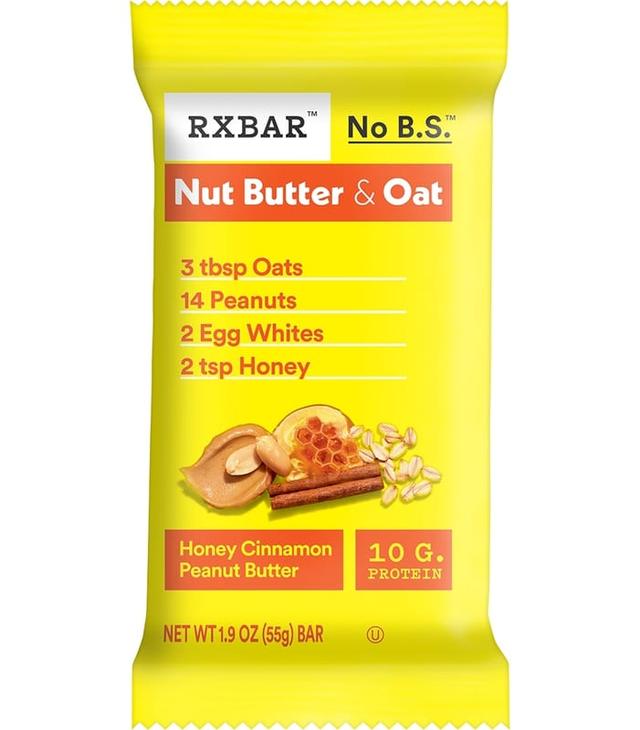 RXBAR Nut Butter & Oat Bar · Honey Cinnamon Peanut Butter