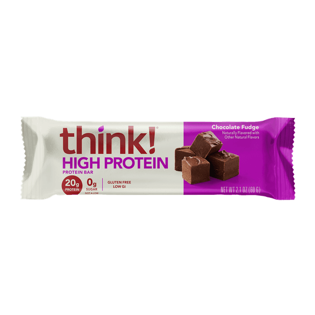 think! High Protein Bar · Chocolate Fudge