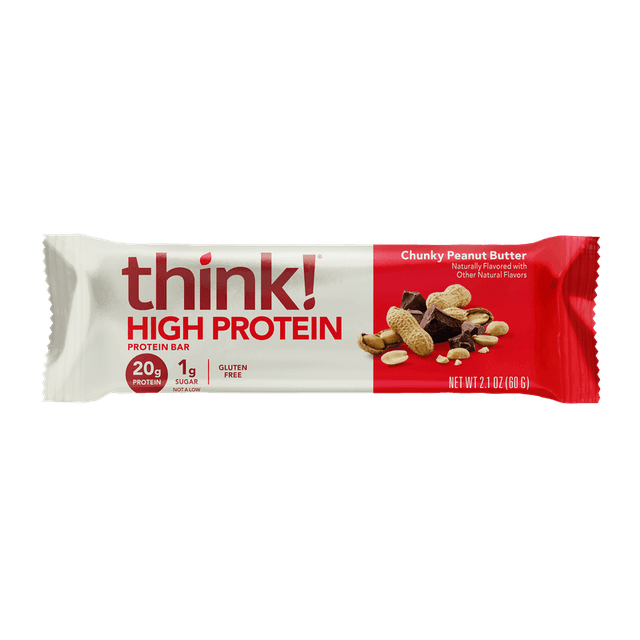 think! High Protein Bar · Chunky Peanut Butter
