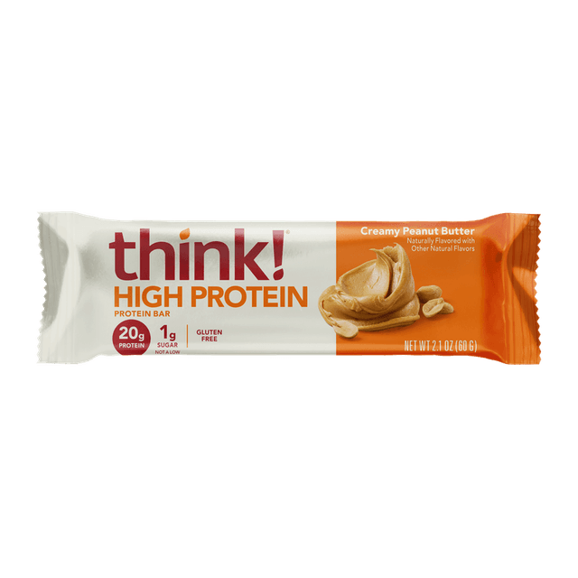 think! High Protein Bar · Creamy Peanut Butter
