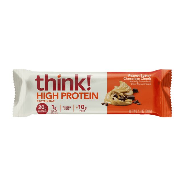 think! High Protein Bar · Peanut Butter Chocolate Chunk