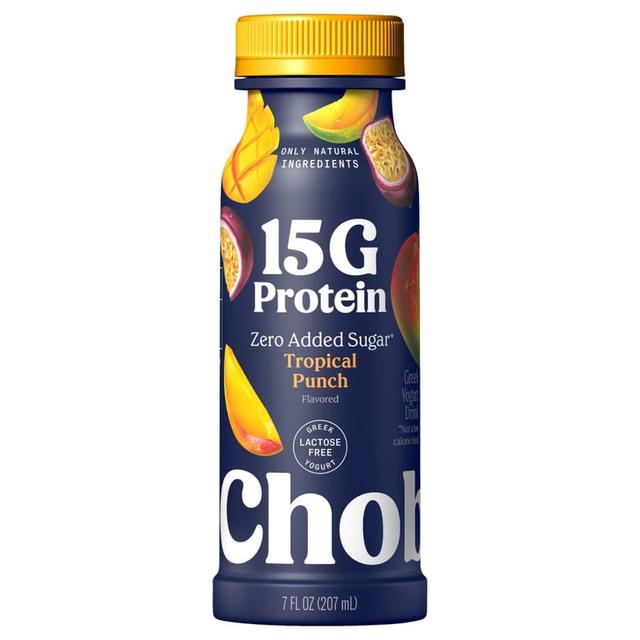 Chobani 15G Protein Greek Yogurt Drink · Tropical Punch