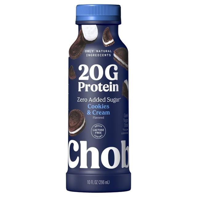 Chobani 20G Protein Greek Yogurt Drink · Cookies & Cream