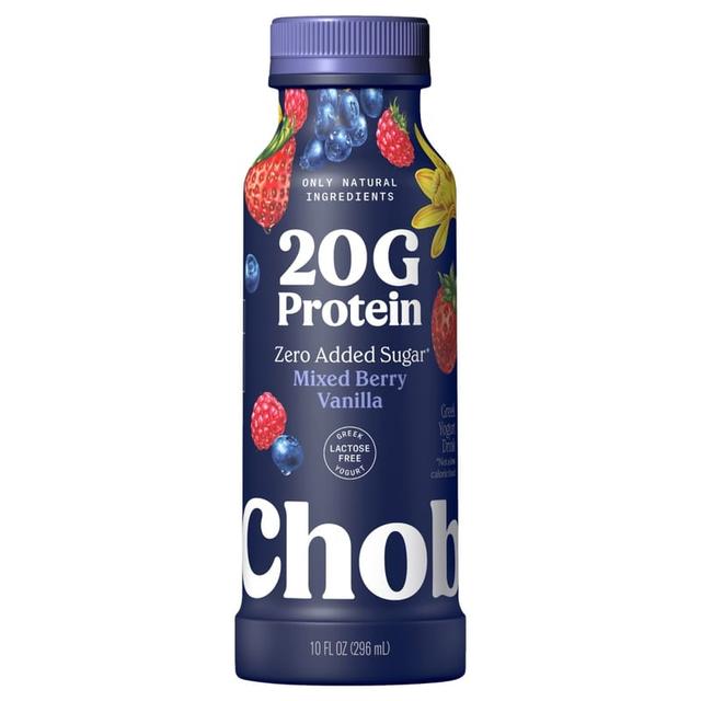 Chobani 20G Protein Greek Yogurt Drink · Mixed Berry Vanilla