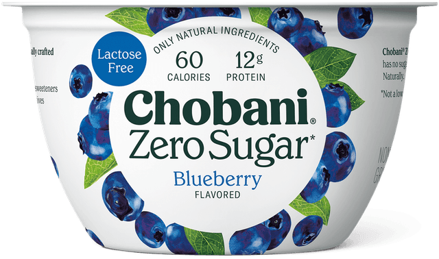 Chobani Zero Sugar · Blueberry