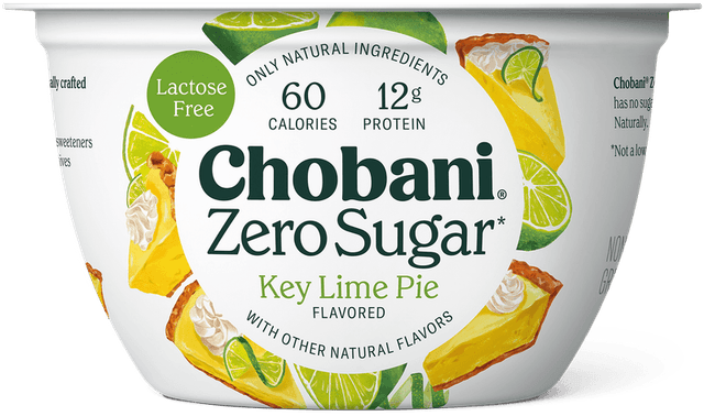 Chobani Zero Sugar · Key Lime Pie