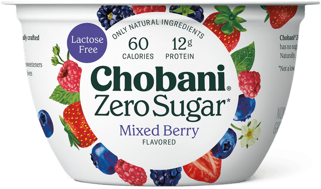 Chobani Zero Sugar · Mixed Berry