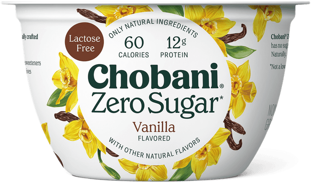 Chobani Zero Sugar · Vanilla