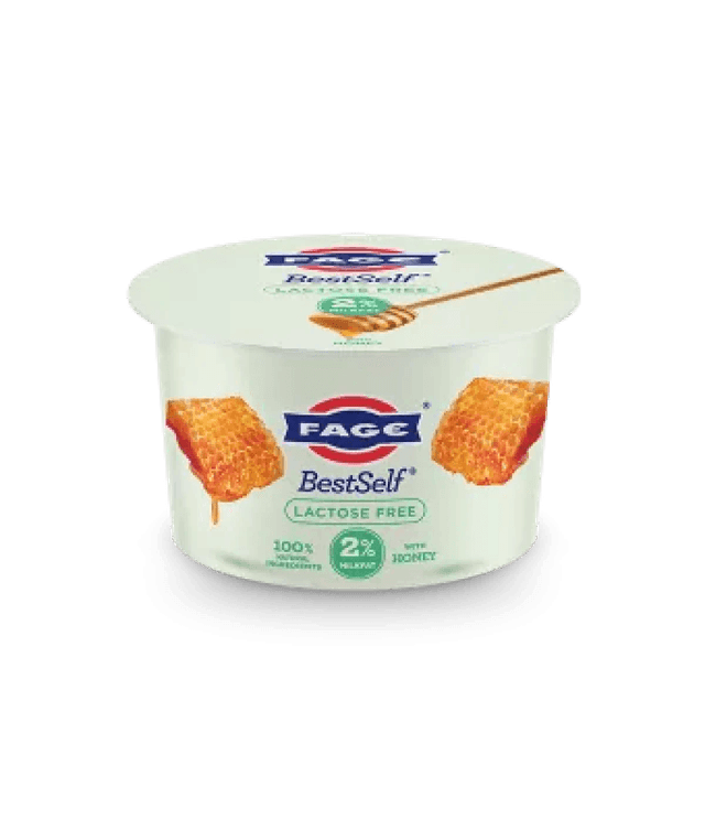 FAGE BestSelf Split Cup · Honey Lactose Free