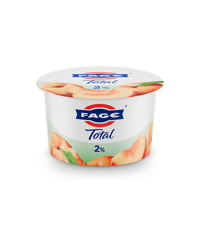 FAGE Total Split Cup · Peach