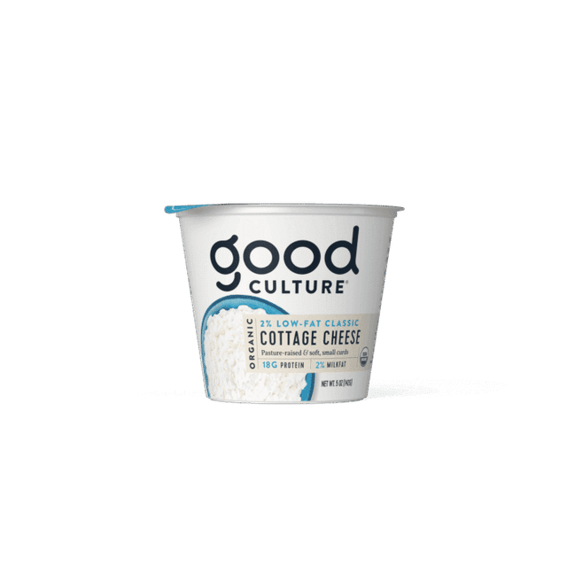 Good Culture Cottage Cheese · Organic Classic, 2% Milkfat